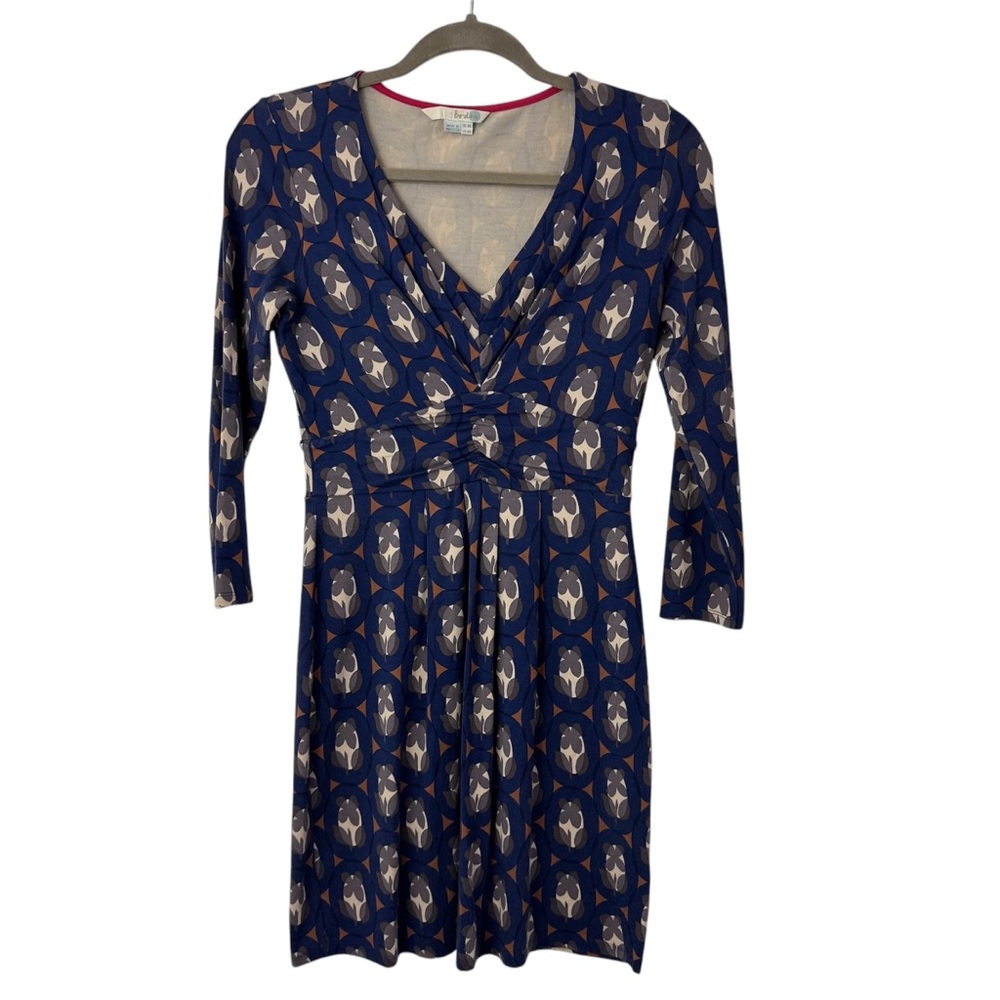 Boden Jersey Knit Floral Print Dress Women’s Size 4